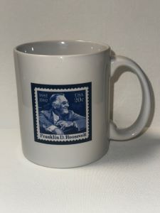 FDR Quote & Stamp Mug