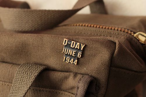 D-Day Gold Lapel Pin