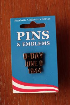 D-Day Gold Lapel Pin