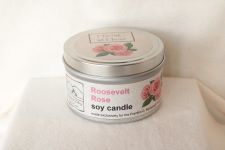 Roosevelt Rose Candle