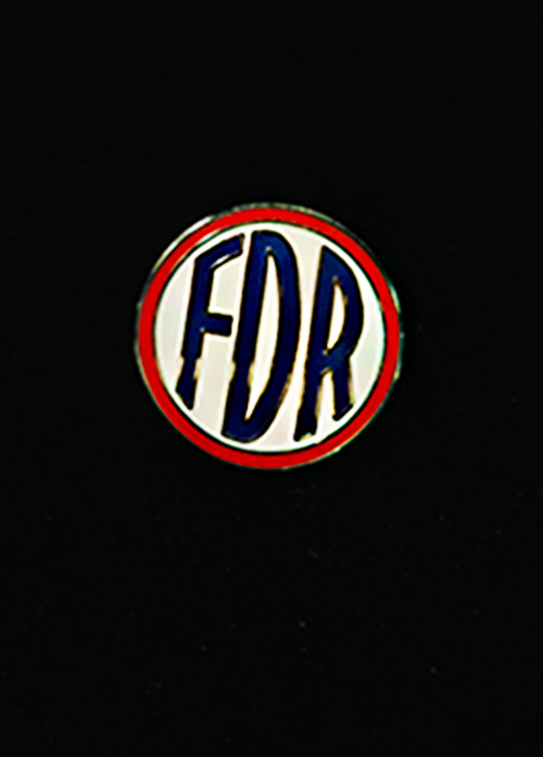 FDR Cloisonne Pin