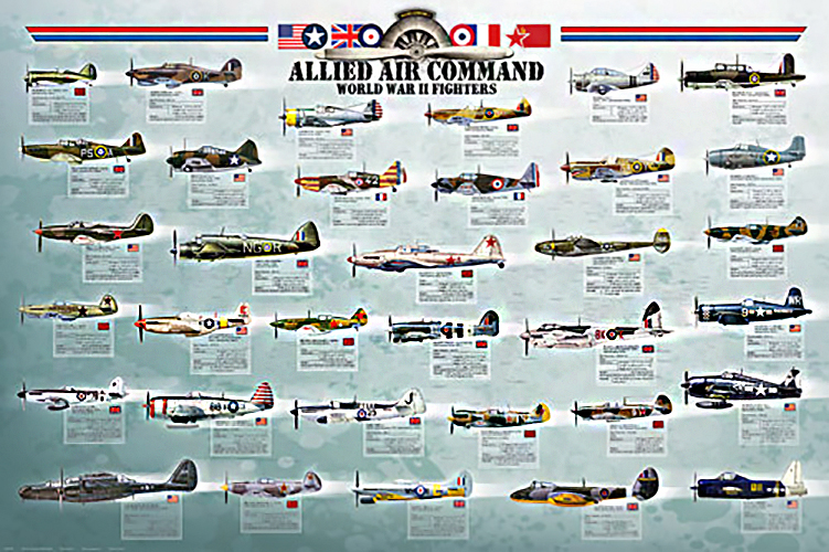 Allied Air Command FIGHTERS Poster