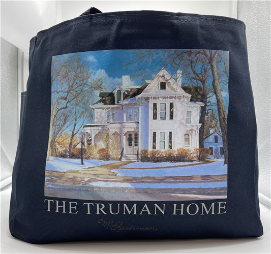 Truman Home Tote Bag by Artist Muriel Ludeman