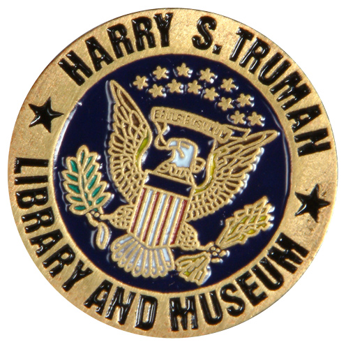 Harry S. Truman Library with Seal Pin