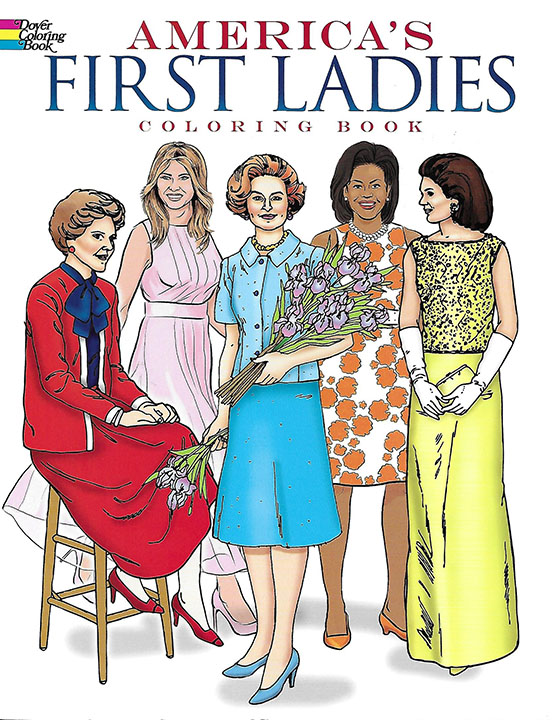 First Ladies Coloring Book
