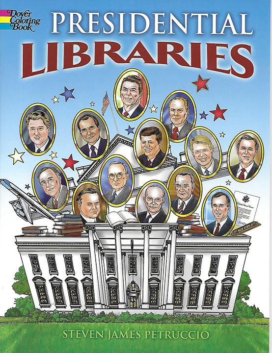 Presidential Libraries Coloring Book