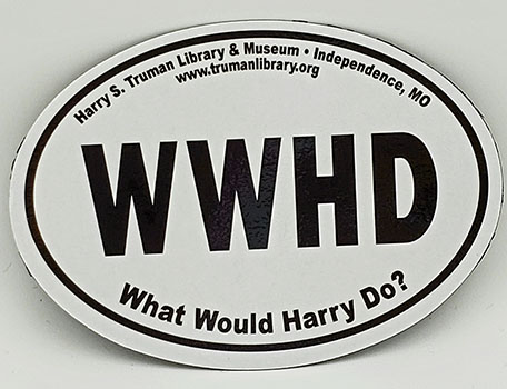 WWHD Euro Magnetic Car Sticker