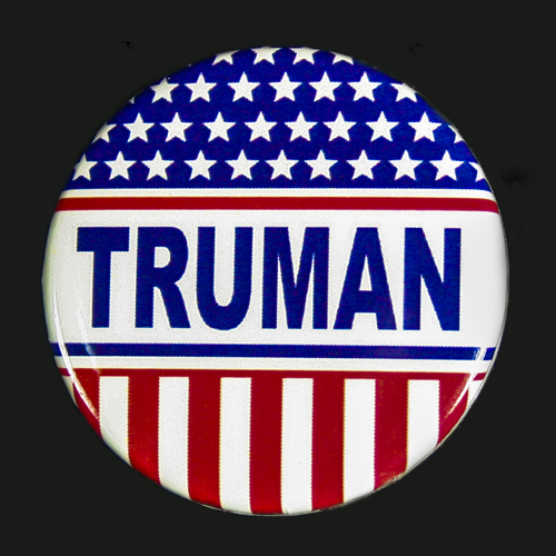 Harry S. Truman Campaign Button