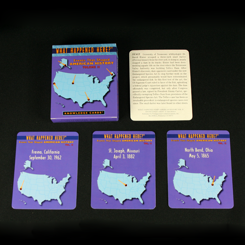What Happened Here? Events That Shaped American History Vol. II Knowledge Cards