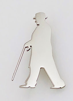 Truman Silhouette Pin- Large