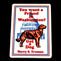 Friend in Washington Magnet